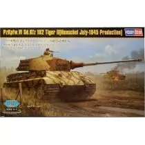 Hobby Boss Niemiecki czołg ciężki PzKpfw. VI King Tiger. wersja Henschla z lipca 1945 84533 - Modele do sklejania - miniaturka - grafika 1