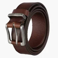 Paski - Pasek Męski BIG STAR Skórzany Pas Do Spodni Brązowy KK675112 Brązowy 110 - miniaturka - grafika 1