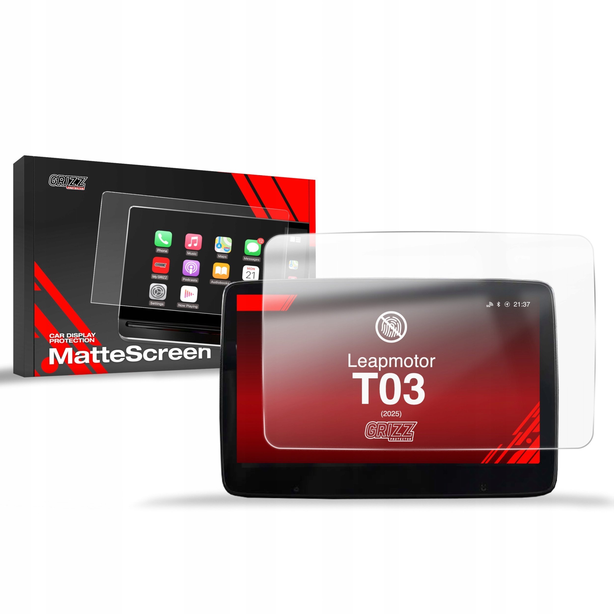 GrizzGlass CarDisplay Protection do Leapmotor T03 10,1