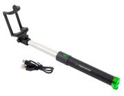 Selfie stick - Esperanza Selfie stick EMM121KG czarno-zielony - miniaturka - grafika 1