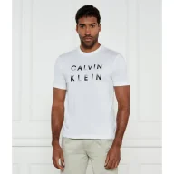 Koszulki męskie - Calvin Klein T-shirt Regular Fit - miniaturka - grafika 1