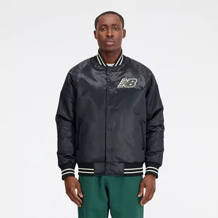 Kurtka męska New Balance MJ33550BK  czarna - Kurtki męskie - miniaturka - grafika 1