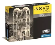Puzzle - Puzzle 1000 Compact Art M. C. Escher, Belvedere - Clementoni - miniaturka - grafika 1