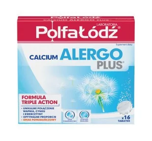 Polfa Calcium Alergo Plus - Leki na alergię - miniaturka - grafika 1