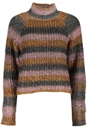 Portfele - SZARY SWETER DESIGUAL DAMSKI - miniaturka - grafika 1