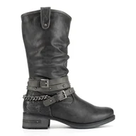 Kozaki damskie - Kozaki Mustang 1229-605 - miniaturka - grafika 1