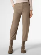 Spodnie damskie - Drykorn - Spodnie damskie, beżowy|brązowy - miniaturka - grafika 1
