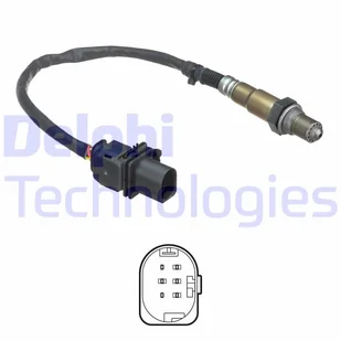 Sonda lambda Delphi ES21306-12B1 - Sondy lambda - miniaturka - grafika 1