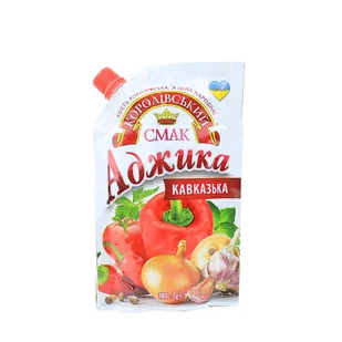 Adżyka po Kaukasku "Krolewski Smak" 180g - Majonezy i dressingi - miniaturka - grafika 1