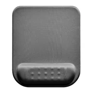 Podkładki na biurko - Podkładka pod mysz i nadgarstek, Powerton Ergoline Dark Edition, ergonomiczna, szara, piana, Powerton - miniaturka - grafika 1