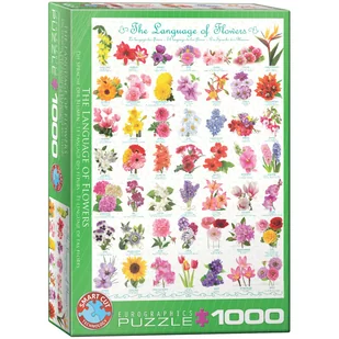 Eurographics Puzzle 1000 Język kwiatów 6000-0579 - Puzzle - miniaturka - grafika 1