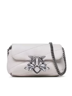 Pinko Torebka Love Micro Puff C. PE 23 PCPL 100041 A0H3 Beżowy - Torebki damskie - miniaturka - grafika 1