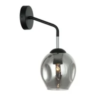 Lampy ścienne - Italux Borgo WL-30843-1 BK+SG WL-30843-1 BK+SG - miniaturka - grafika 1