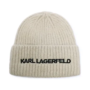 Karl Lagerfeld Wełniana czapka k/essential - Czapki damskie - miniaturka - grafika 1