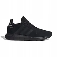 Sneakersy damskie - Buty sportowe adidas Swift Run 1.0 czarne wygodne sneakersy r. 38 2/3 - miniaturka - grafika 1
