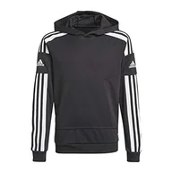 Bluzy dla chłopców - Adidas Bluza dla dzieci z kapturem Squadra roz.164 - miniaturka - grafika 1