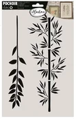 Scrapbooking - Szablon Gałęzie, 30x20 cm - miniaturka - grafika 1
