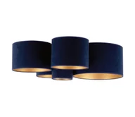 Lampy sufitowe - Duolla - Niebieski ROLLER PENTO 5xE27/60W/230V niebieski - miniaturka - grafika 1