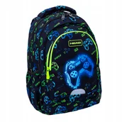 Plecaki - Zestaw Plecak Go Playing Neon 27l piórnik Astra - miniaturka - grafika 1