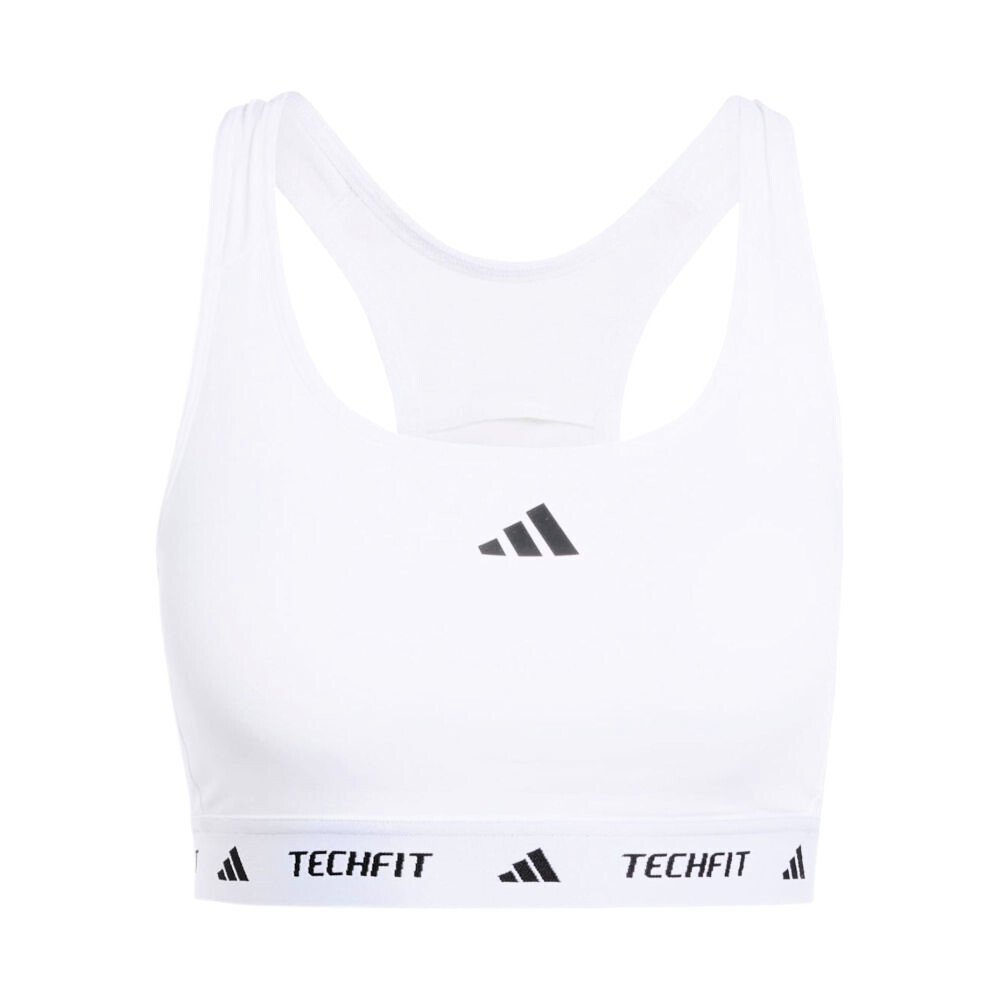 Biustonosz damski adidas TECHFIT Bra White XS