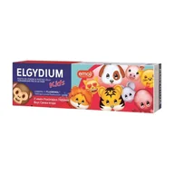 Pasty do zębów - Elgydium EMOJI Kids Orzeźwiająca truskawka Pasta do zębów dla dzieci z kompleksem Fluorinol Protect+ (3-6 lat) 50 ml - miniaturka - grafika 1