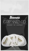 Gitary elektryczne - Ibanez PPA16XRG-WH GRIP WIZARD kostki z gumowym uchwytem, 1,2 mm, 6 sztuk, białe PPA16XRG-WH - miniaturka - grafika 1
