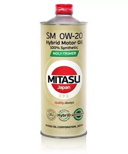MITASU HYBRID MOLY-TRIMER SM 0W-20 - MJ-M02 - 1L - Oleje silnikowe - miniaturka - grafika 1