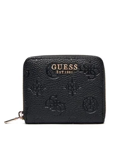 Guess Mały Portfel Damski Cresidia II Slg SWPD98 88137 Czarny - Portfele - miniaturka - grafika 1