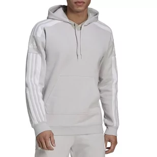 Bluza adidas Squadra 21 Sweat Hoody GT6635 - szara - Adidas - Bluzy sportowe męskie - miniaturka - grafika 1