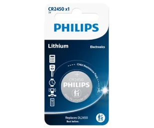 Philips Bateria CR2450 PHIL-CR2450 10B - Baterie i akcesoria - miniaturka - grafika 2