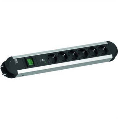 BACHMANN PRIMO 6xCEE7/3 1xSPD-Plus 1xswitch 2.0m CEE7/7 19.07.0002