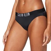 Stroje kąpielowe - Dół od bikini Calvin Klein majtki kąpielowe plażowe czarne-M - miniaturka - grafika 1