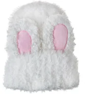 Czapki dla dzieci - Czapka dziecięca Juleeze JZKCA0010W Biały królik z uszami Pluszowa czapka zimowa - miniaturka - grafika 1