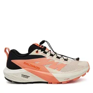 Buty sportowe damskie - Buty do biegania Salomon Sense Ride 5 L47808700 Pomarańczowy - miniaturka - grafika 1