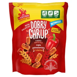 Lajkonik Dobry Chrup Mini paluchy o smaku papryka 100 g - Paluszki - miniaturka - grafika 1