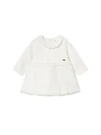 Sukienki i spódniczki dla dziewczynek - Mayoral Sukienka elegancka 2815 Beżowy Regular Fit - miniaturka - grafika 1