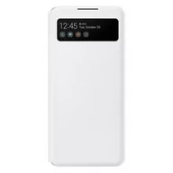 Etui i futerały do telefonów - Samsung Etui Smart S View Cover do Galaxy A42 Biały - miniaturka - grafika 1