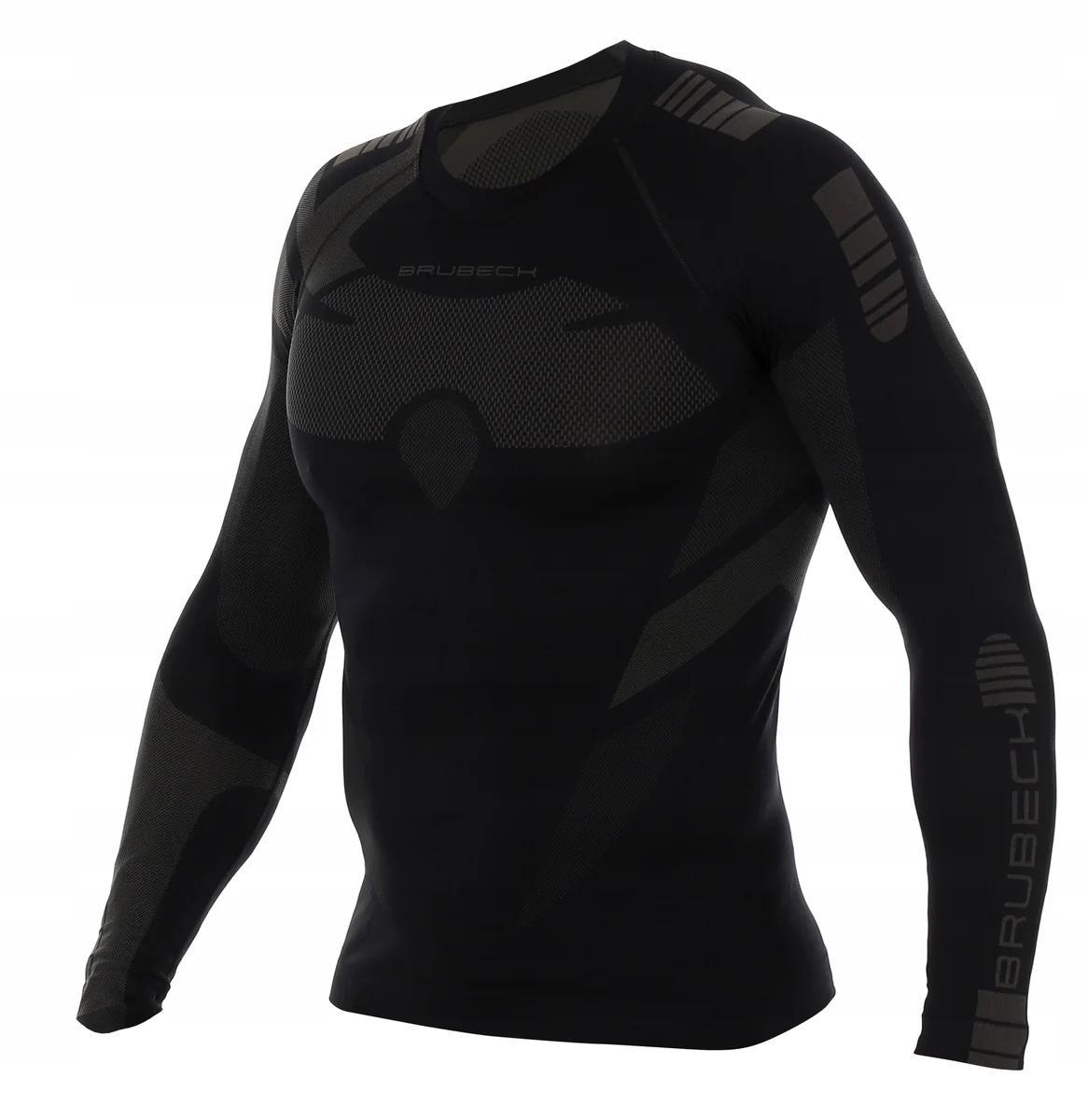 BLUZA MĘSKA TERMOAKTYWNA TERMICZNA DRY DŁUGI RĘKAW S BRUBECK LS13080