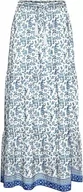 Spódnice - VERO MODA Vmmilan Hw Long Skirt WVN spódnica damska, Dazzling Blue/Aop: mira, XS - miniaturka - grafika 1