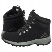 Buty trekkingowe męskie - Buty Unisex Trekkingowe Zimowe Kappa Tiber czarne skóra ekologiczna 44 Eu - miniaturka - grafika 1