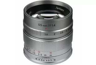 Obiektyw 7Artisans 55mm F1.4 Sony E Mount Srebrny - Obiektywy - miniaturka - grafika 1
