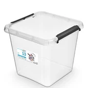Pozostałe wyposażenie warsztatu - Pojemnik Do Przechowywania Simple Store Box 13,0 L Zapięcia Orplast - miniaturka - grafika 1