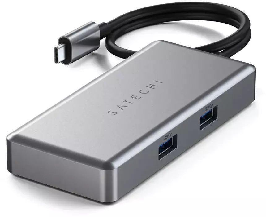 Satechi USB-C Multiport for Chromebook - Space gray ST-UCGHM