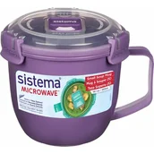Pojemniki kuchenne - Sistema System to go Mug, z pokrywką 0,58 LT, Polypropylene, sortowane, 10 x 10 x 11 cm 21142 - miniaturka - grafika 1