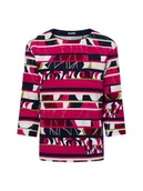 Bluzy damskie - RABE Bluza damska Kobiety różowy|niebieski|wielokolorowy wzorzysty, 38 - miniaturka - grafika 1