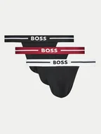 Majtki męskie - Boss Komplet 3 par slipów Jock Strap 50517823 Czarny - miniaturka - grafika 1