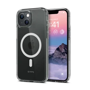 Crong Clear MAG Cover - Etui iPhone 14 MagSafe (przezroczysty) - Etui i futerały do telefonów - miniaturka - grafika 1