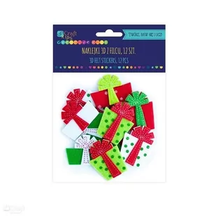 DP Craft Naklejki 3D z filcu prezenty - Przybory szkolne - miniaturka - grafika 2