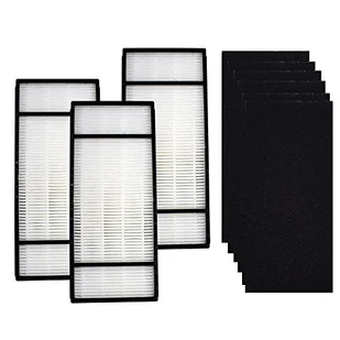 3 wymienne filtry HEPA i 6 węglowych filtrów wstępnych H1 HRF-H2 kompatybilne z oczyszczaczem powietrza Honeywell H, HPA050, HPA150, HPA060, HPA160, HHT055, HHT155 - Akcesoria do oczyszczaczy i nawilżaczy powietrza - miniaturka - grafika 1