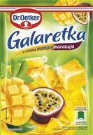 Galaretki - DR. Oetker Galaretka mango-marakuja 72g - miniaturka - grafika 1